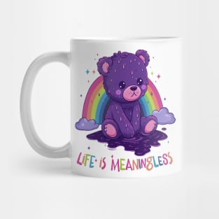 Life Is Meaningless  / Cute Nihilism Design Mug